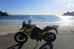 房総半島一周。鵜原海岸で