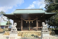 遠江の式内社めぐり開始。第1番目は島田の敬満神社