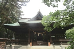 遠江の式内社めぐり終了。最後は54社目の浜松八幡宮