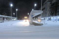 青森駅のバスターミナル