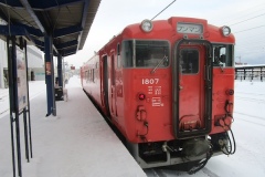 道南いさりび鉄道の函館行に乗車