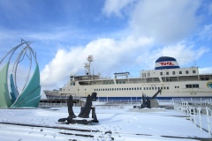 青函連絡船の「摩周丸」