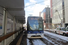 市電に乗って五稜郭へ