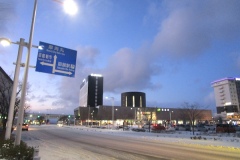 函館駅前に戻ってきた