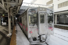 弘前駅に到着
