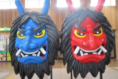 なまはげのお出迎え