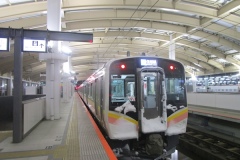 信越線の長岡行に乗る