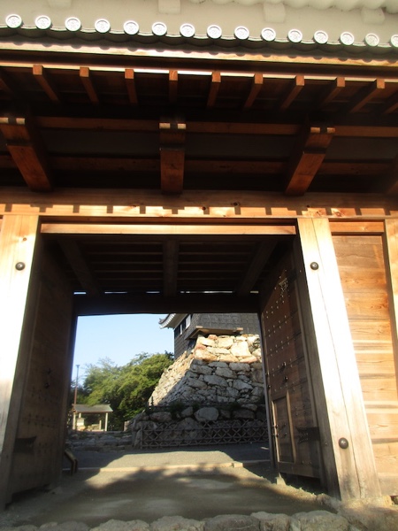 浜松城の城門