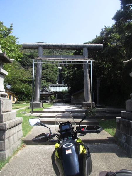 安房の一宮、洲崎神社にやってきた