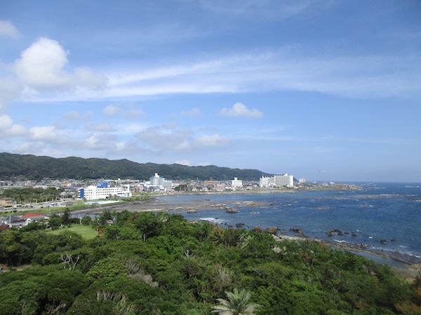 野島埼灯台からの眺め