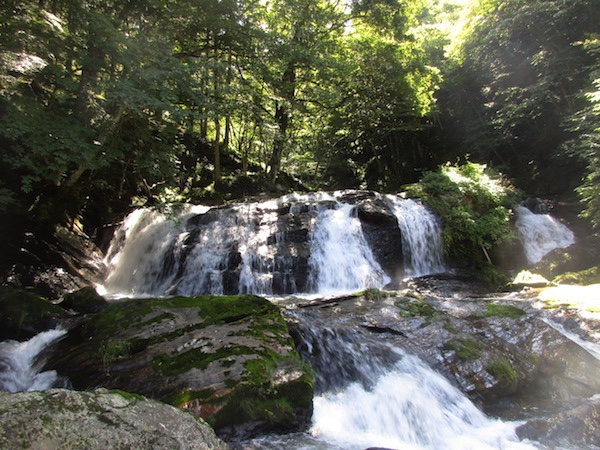阿武隈の名瀑、江竜田の滝