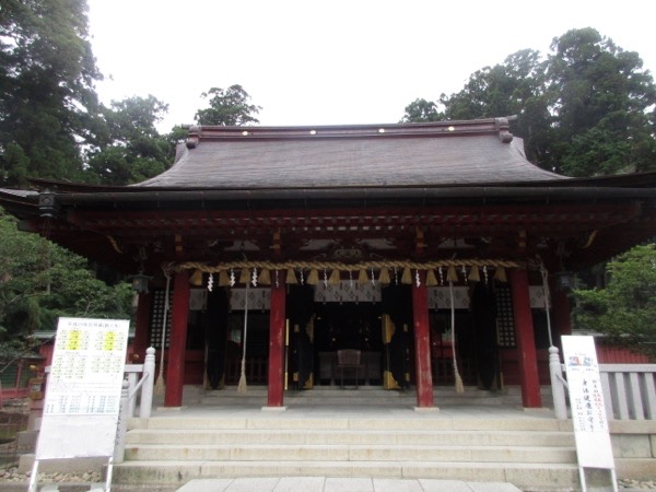 紫波彦神社の拝殿