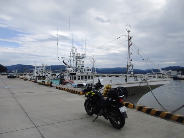 志津川の漁港