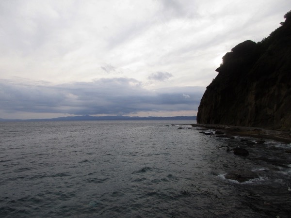 北海岬の断崖