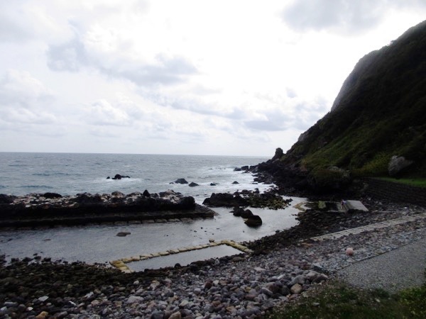 恵山岬の水無海浜温泉