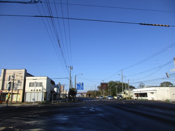 根室の駅前