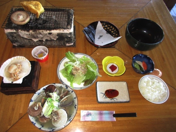 「悠林館」の朝食