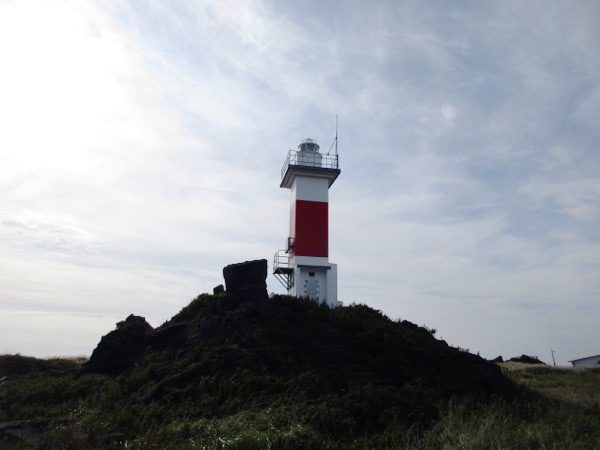 沓形岬の灯台