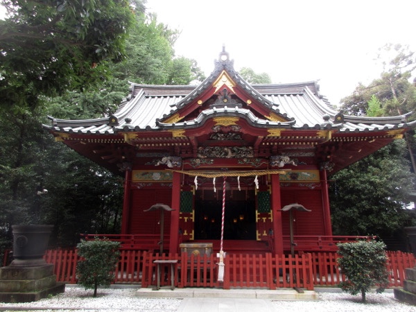 本庄宿の金鑚神社を参拝