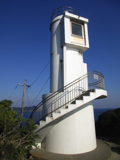 四国本土最東端、蒲生田岬の灯台