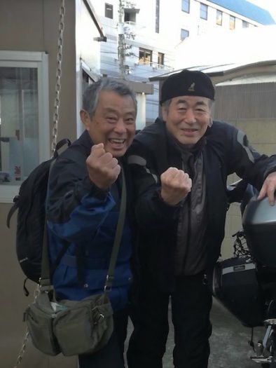 松山の「東横イン」ではBMW R1200RSに乗る中島安晴さん出会った。ビックリ。中島さんには「東日本編」の10月2日に津軽半島の蟹田港で会っている