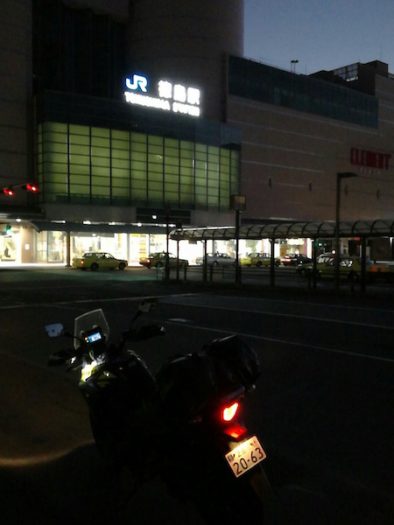 徳島駅前に到着。「徳島→徳島」2595キロの「四国一周」