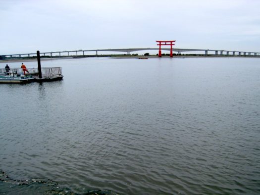 弁天島から見る浜名湖