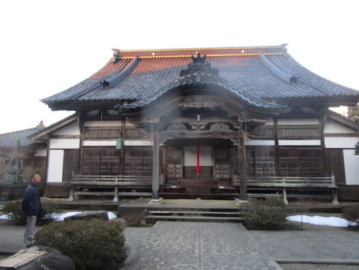 気多大社神宮寺の正覚寺。ここも大地震による被害は見られない