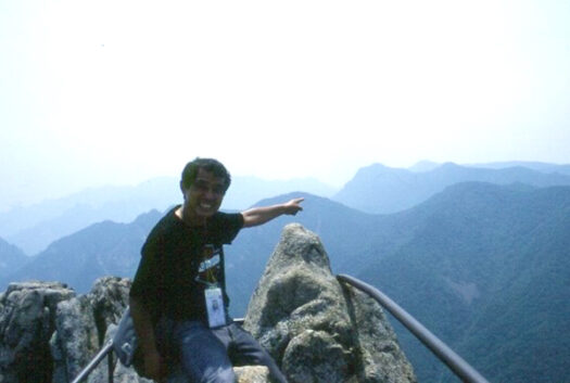 朝鮮半島の名峰金剛山（北朝鮮/2001年）