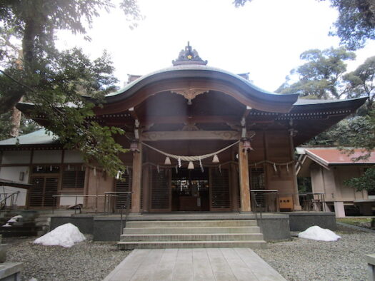 須須神社の拝殿は無事だ！