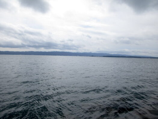 能登島から見る七尾湾