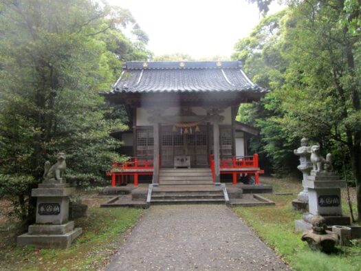 神代神社の拝殿