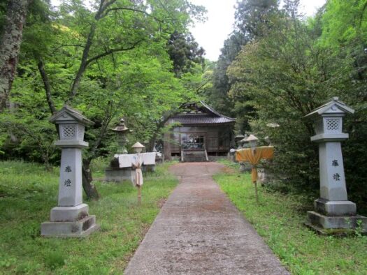 久弖比古神社の参道