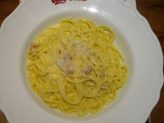 「Jolly-Pasta」の「カルボナーラ」