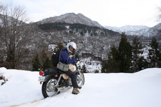スズキST250　温泉めぐり日本一周（甲信編）2006年
