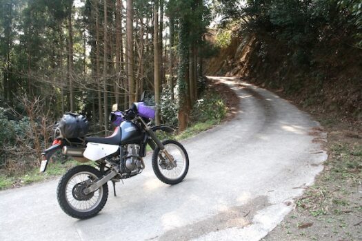 スズキDJEBEL250XC　温泉めぐり日本一周本州（西部編）2007年