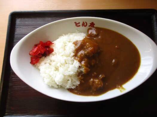 13：29　蓮台寺PAの「カレーライス」