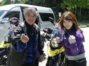 上矢えり奈さんとの二人旅!