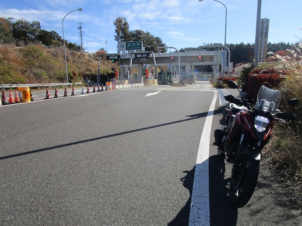 諏訪南ICから中央道に入る