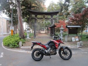 甲斐二宮の美和神社を参拝