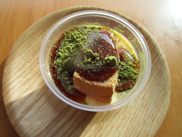 湯上りに食べた「あの餅プリン」