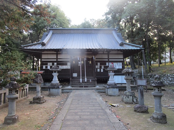 IMG_9810 弓削神社の拝殿