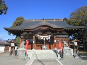 笠屋神社の拝殿