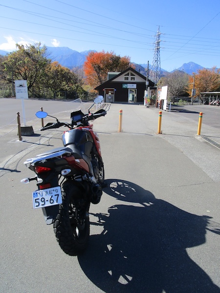 JR中央本線の穴山駅