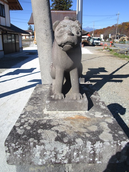 柳原神社の狛犬2