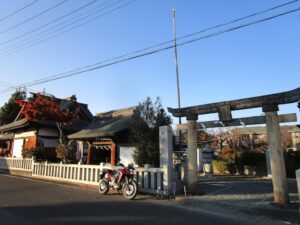 「甲斐の式内社めぐり」の最後は松尾神社