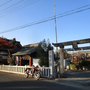 「甲斐の式内社めぐり」の最後は松尾神社