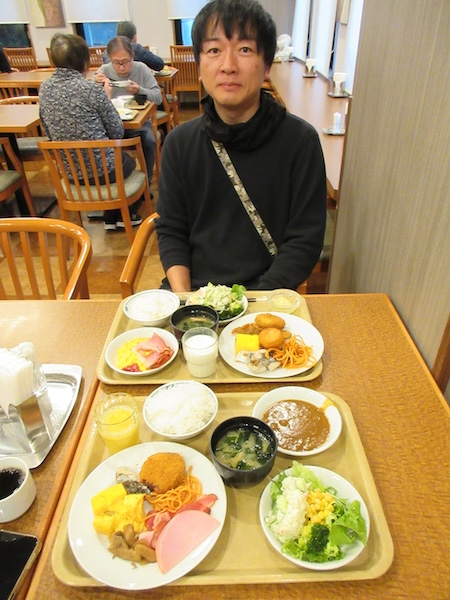 「ルートイン」の朝食