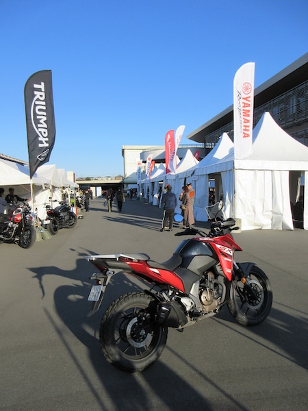 「バイクのふるさと浜松2025」の会場に到着